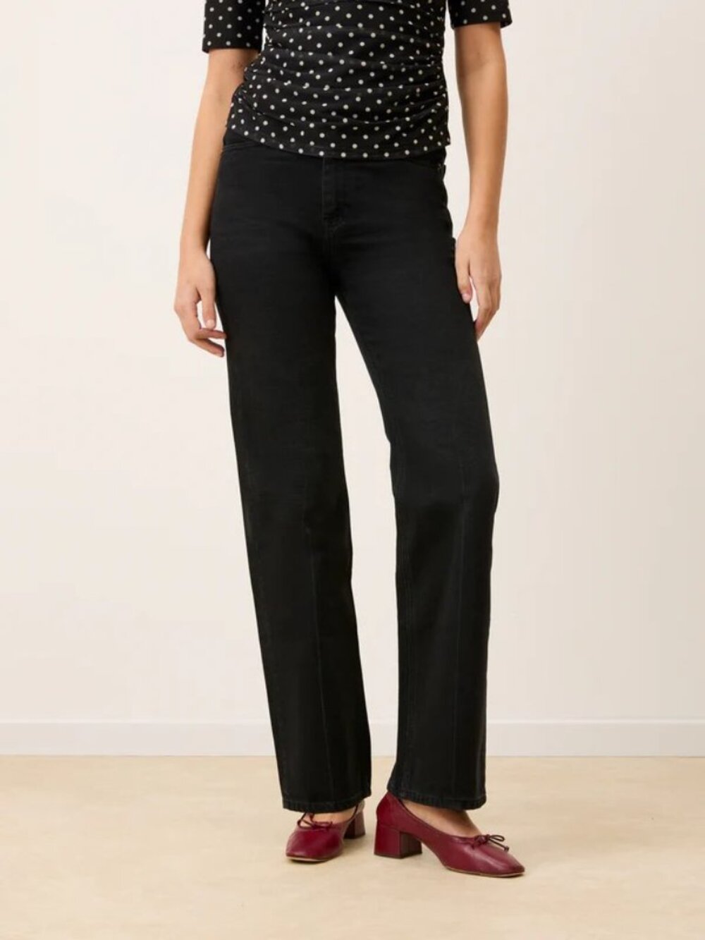 Rouje Madeleine high waisted jeans black size 26